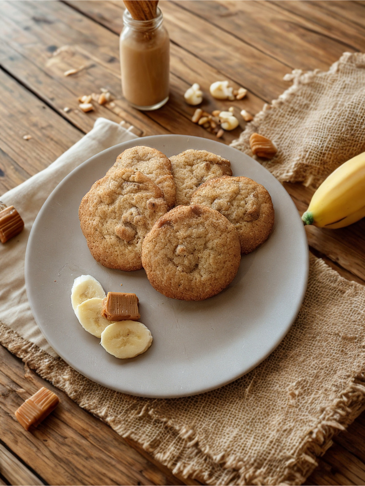 Banoffee Cookies (Pack of 6)