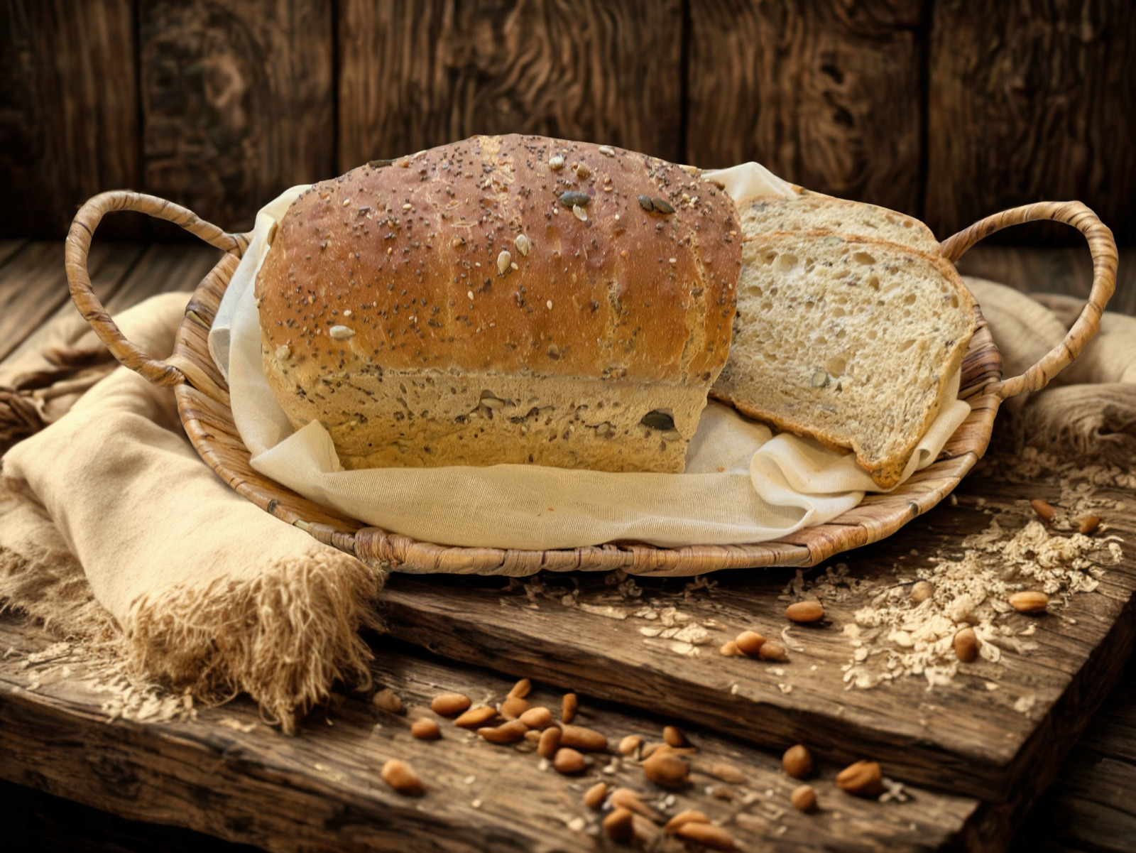 Farmhouse Seeded Loaf